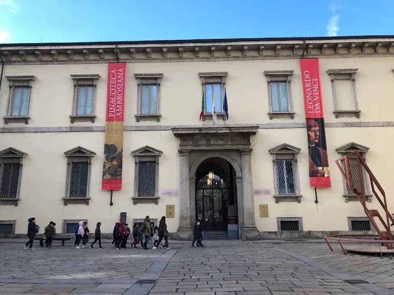 View of Pinacoteca Ambrosiana in Milan, LM