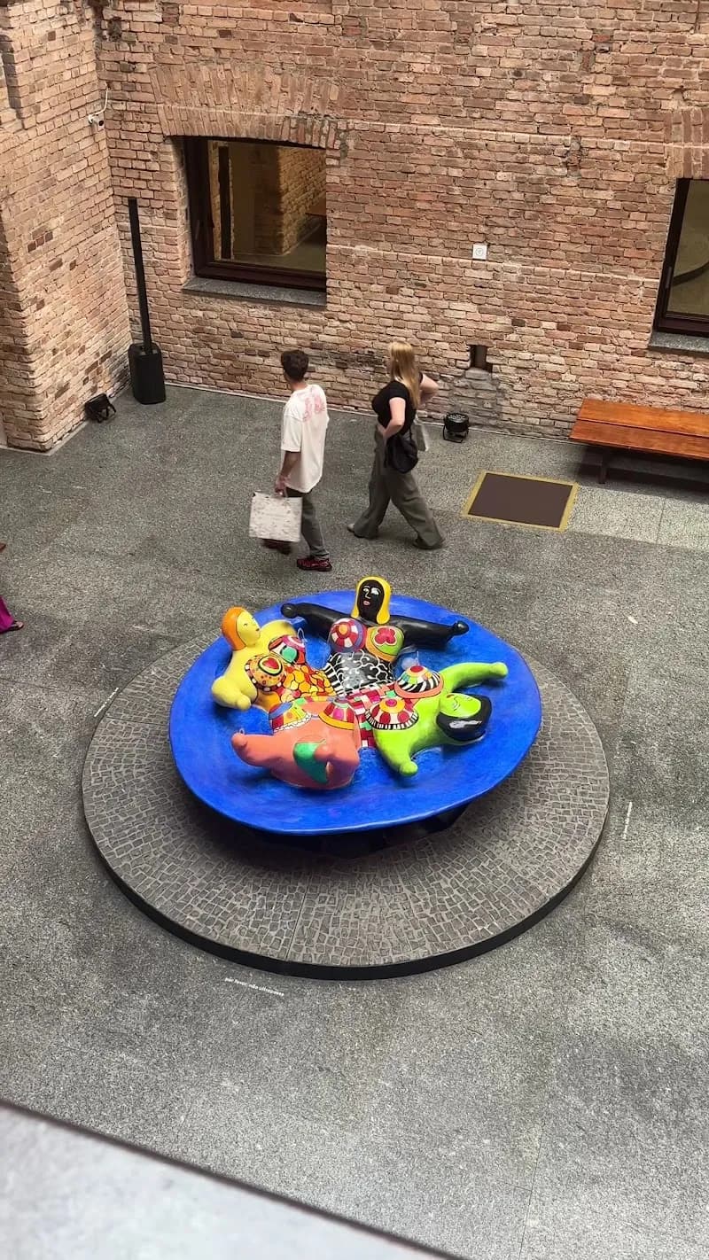 View of Pinacoteca de São Paulo in Sao Paulo, SP