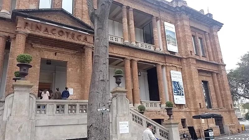 View of Pinacoteca de São Paulo in Sao Paulo, SP