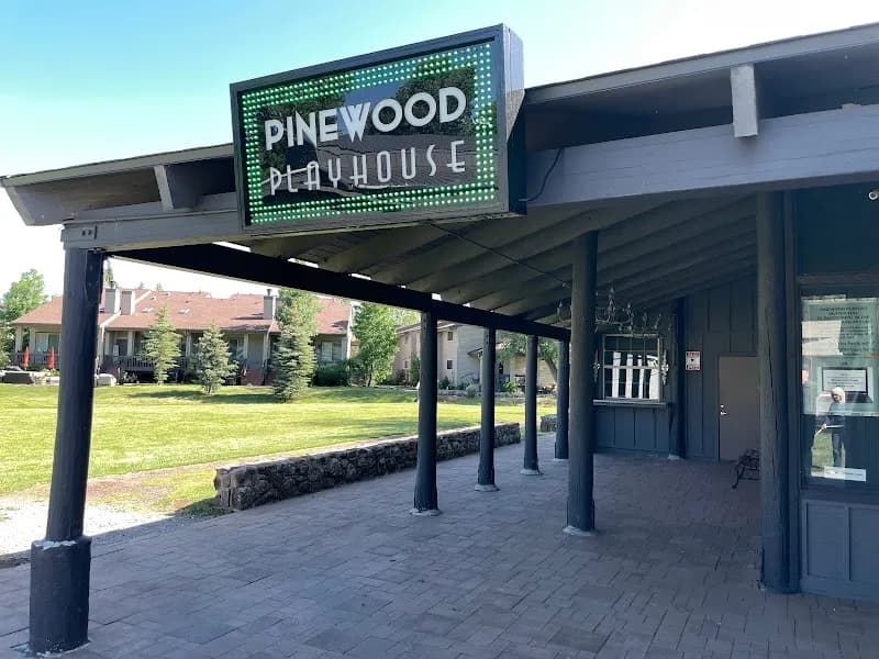 View of Pinewood Playhouse in Flagstaff, AZ