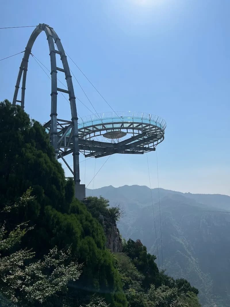 View of Pinggu Stone City Natural Scenic Area in Pinggu District, Beijing