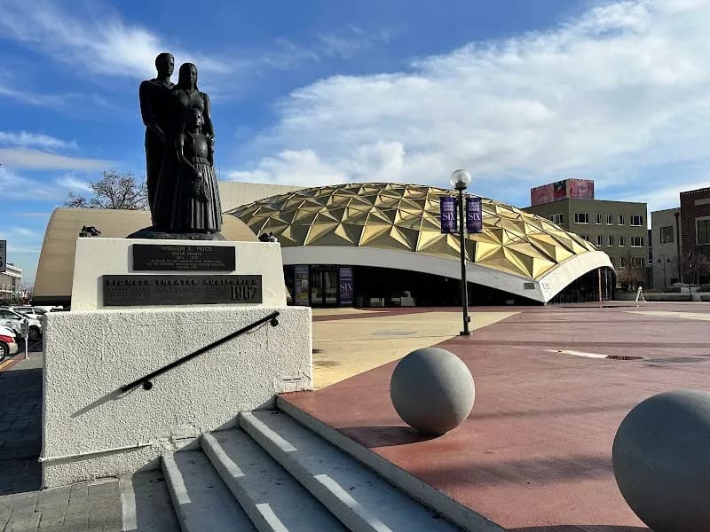 View of Pioneer Center for the Performing Arts in Reno, NV
