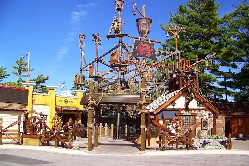 Pirate's Cove Adventure Park amusement center in Traverse City, MI