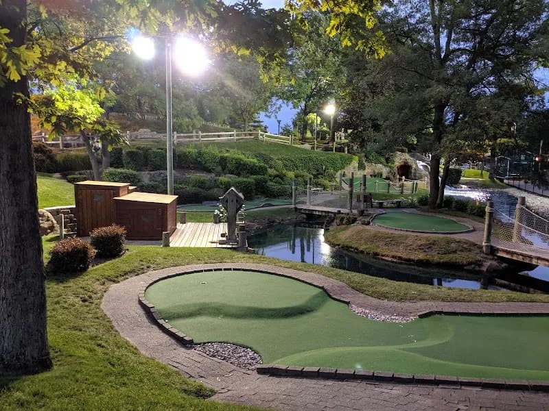 View of Pirate's Cove Adventure Park in Traverse City, MI