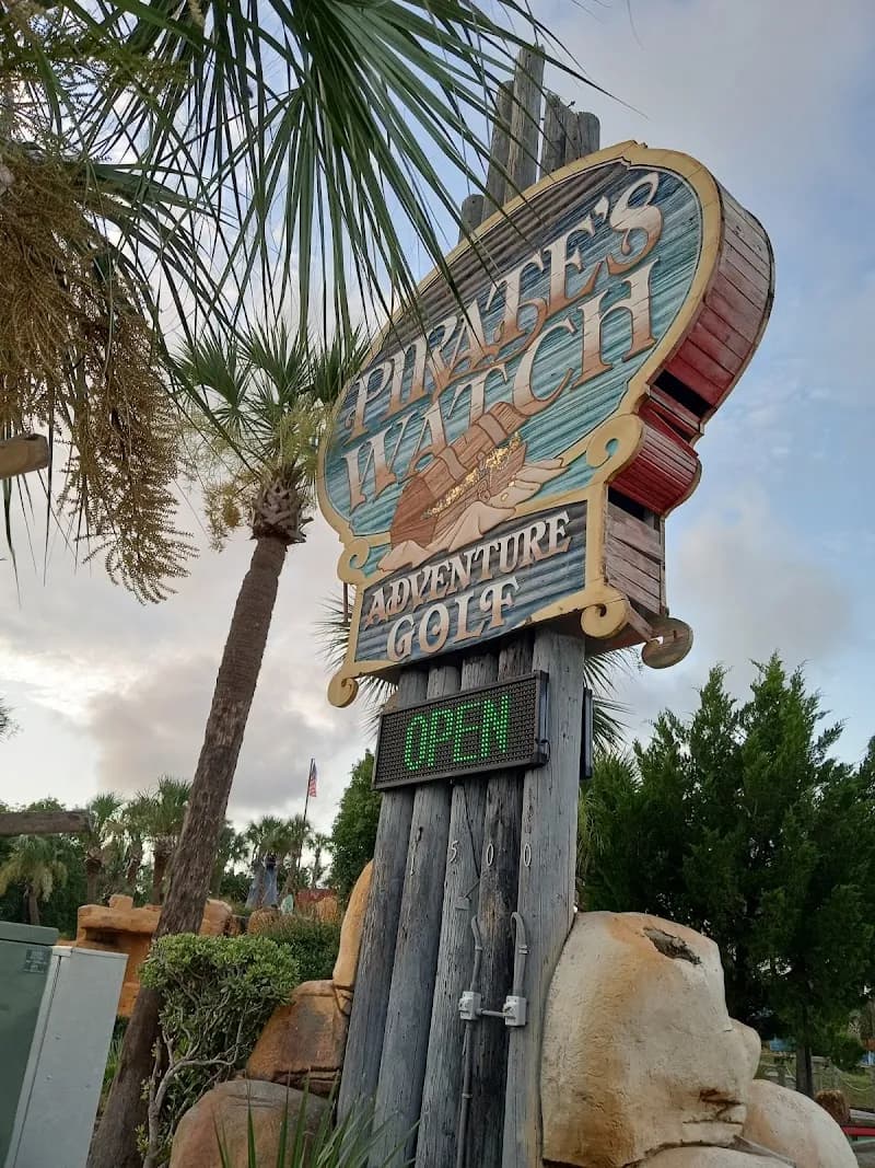 View of Pirate's Watch Adventure Golf in Myrtle Beach, SC