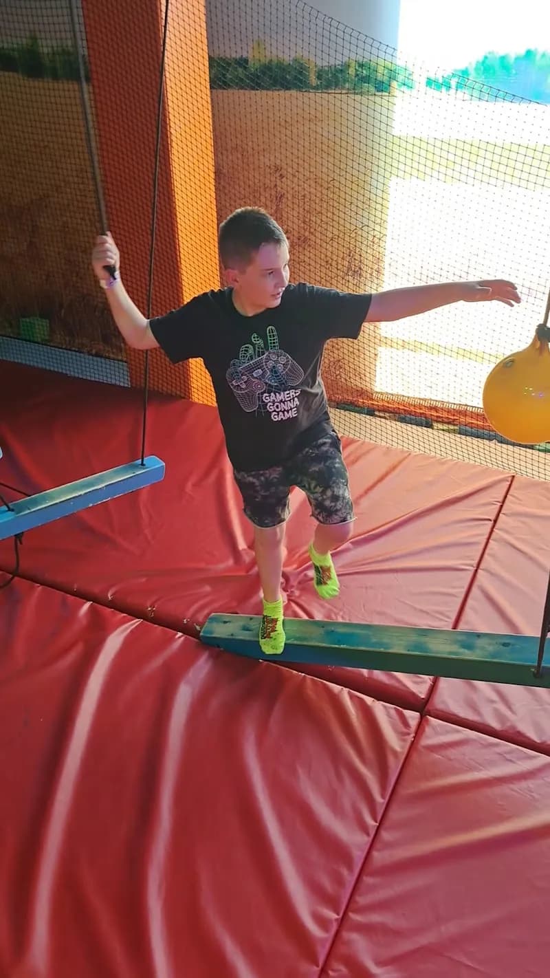 View of Pirkkola Adventure Park in Espoo, Uusimaa