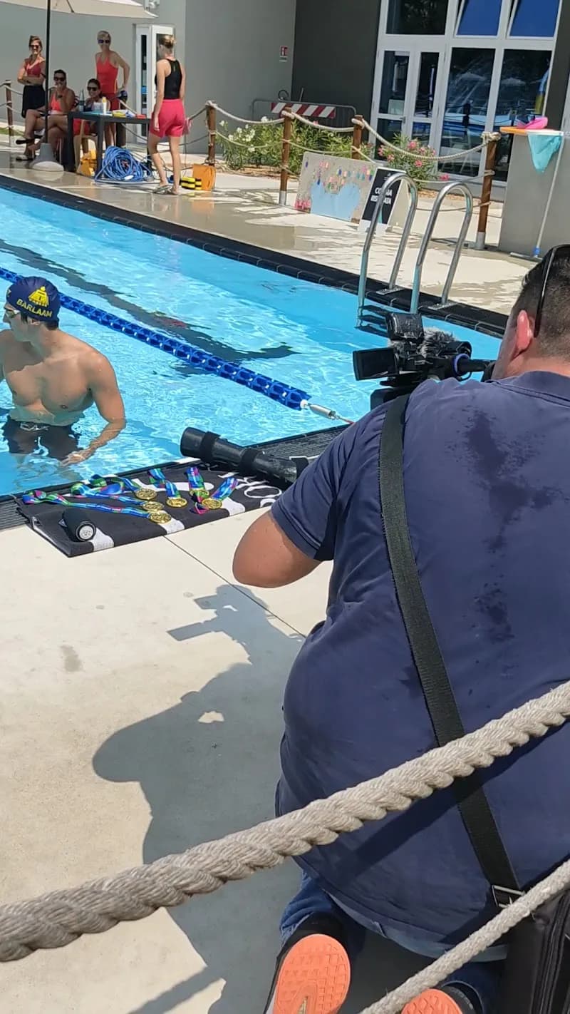 View of Piscina Comunale "Anna Frank" in Abbiategrasso, Lombardy