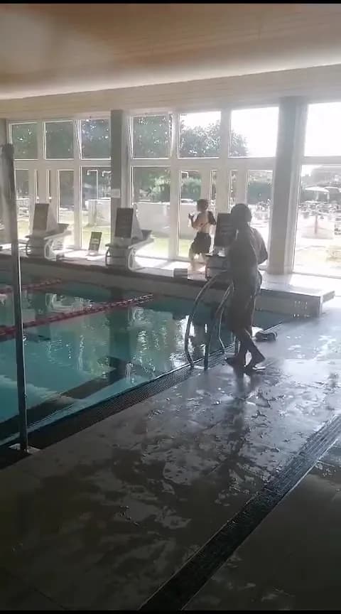 View of Piscina Comunale "Anna Frank" in Abbiategrasso, Lombardy