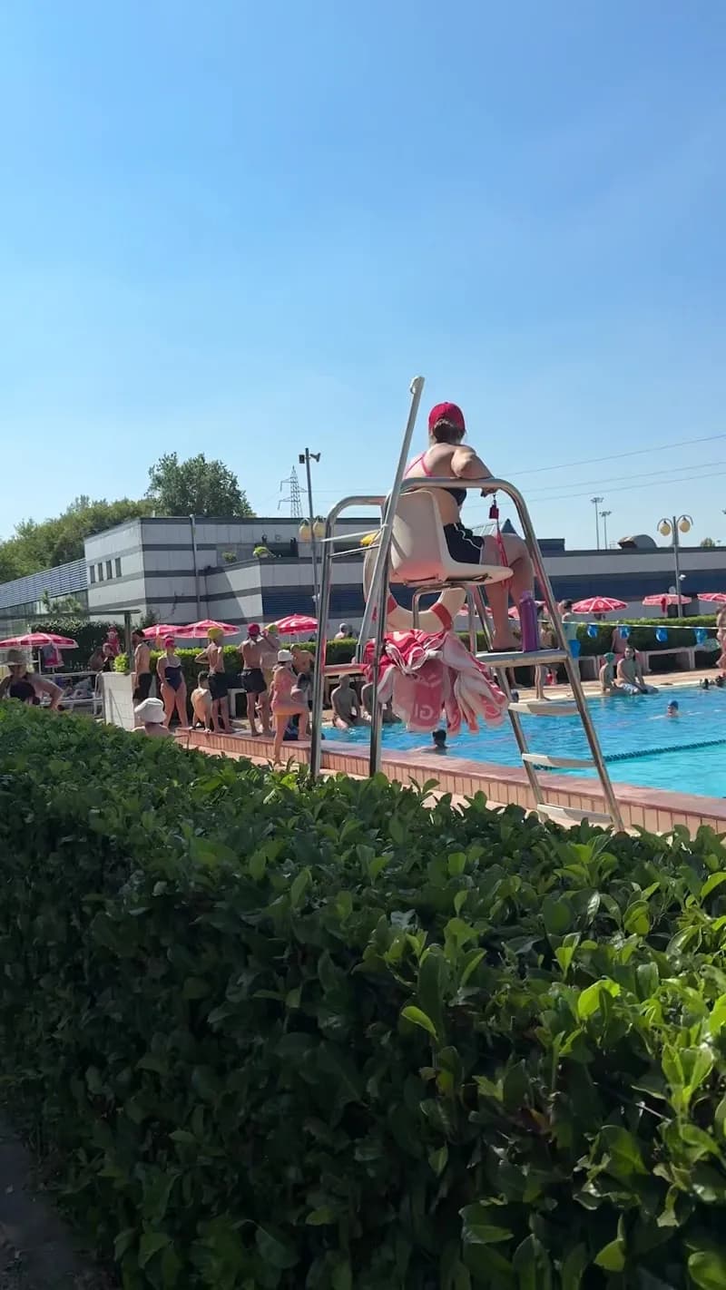View of Piscina Comunale Molinello in Rho, Lombardy