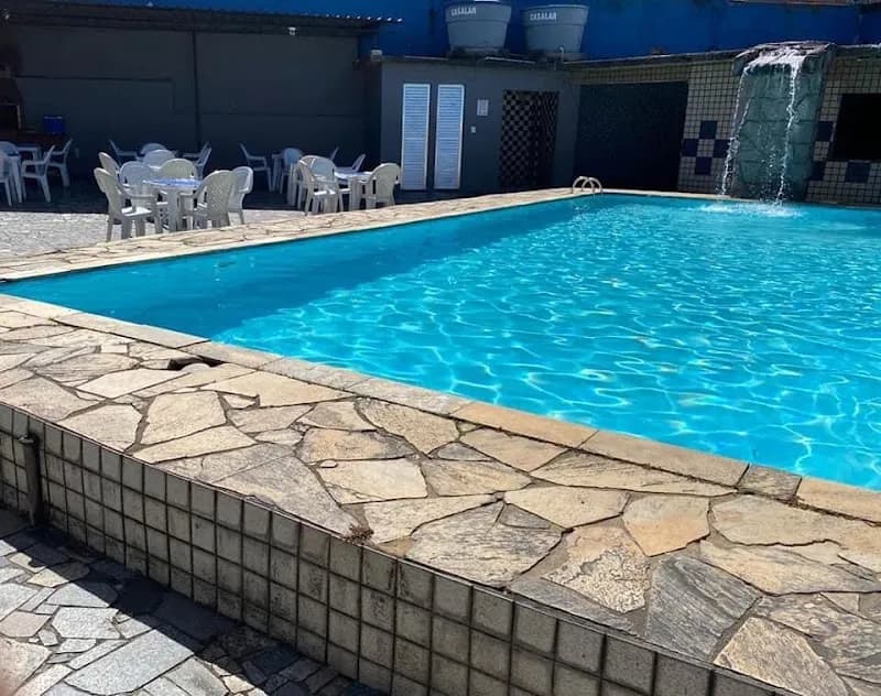 View of Piscina da Mônica in São João de Meriti, RJ