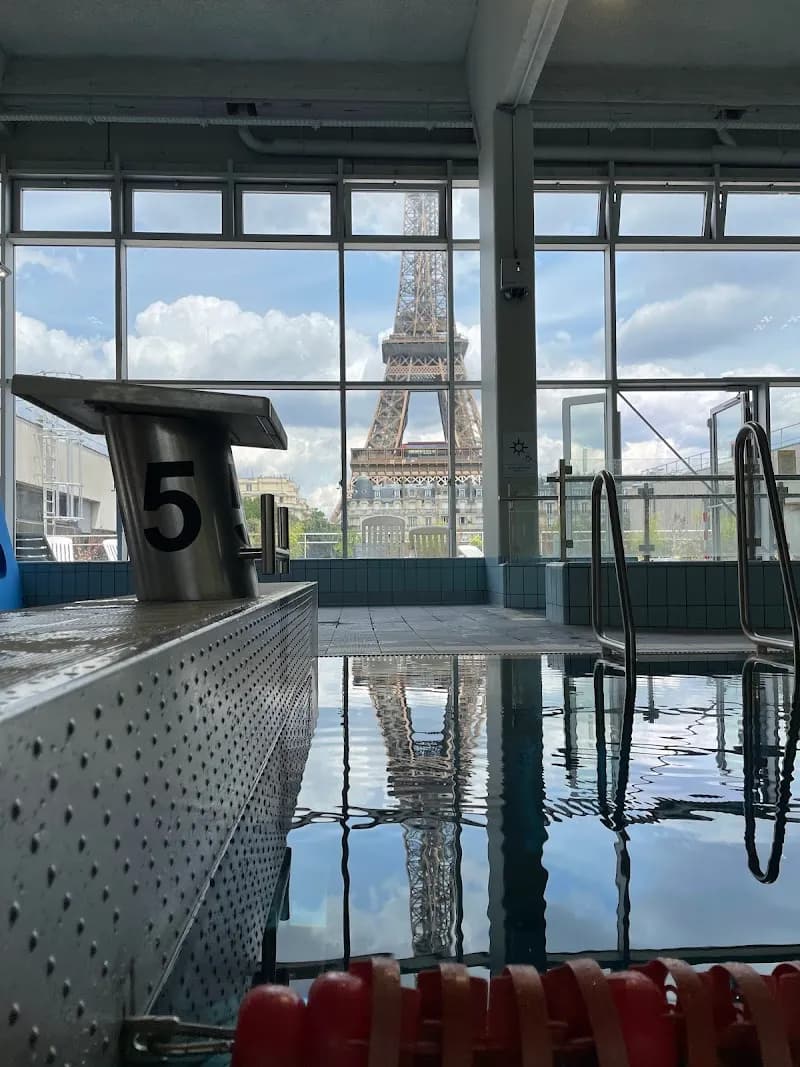 View of Piscine Emile Anthoine in Val-de-Marne (Ivry-sur-Seine area), IDF
