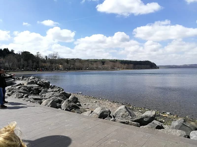 View of Pista Ciclabile del Lago di Bracciano in Anguillara Sabazia, Lazio
