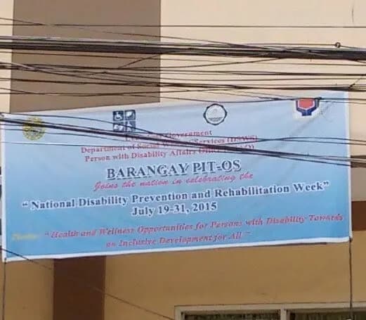 View of Pit-os Barangay Hall in Pit-os, CV