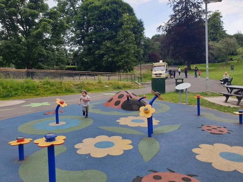 Pittencrieff Park park in Dunfermline, Scotland