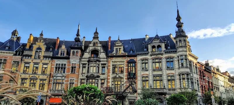 Place Colignon route in Schaerbeek, BRU