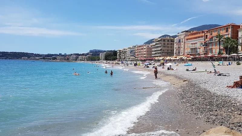 Plage Menton (Family Section) beach in Nice, PAC
