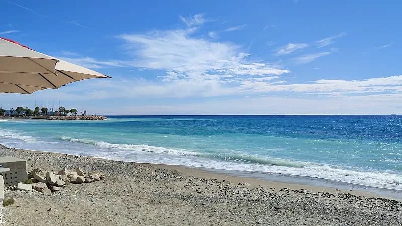 View of Plage Menton (Family Section) in Nice, PAC