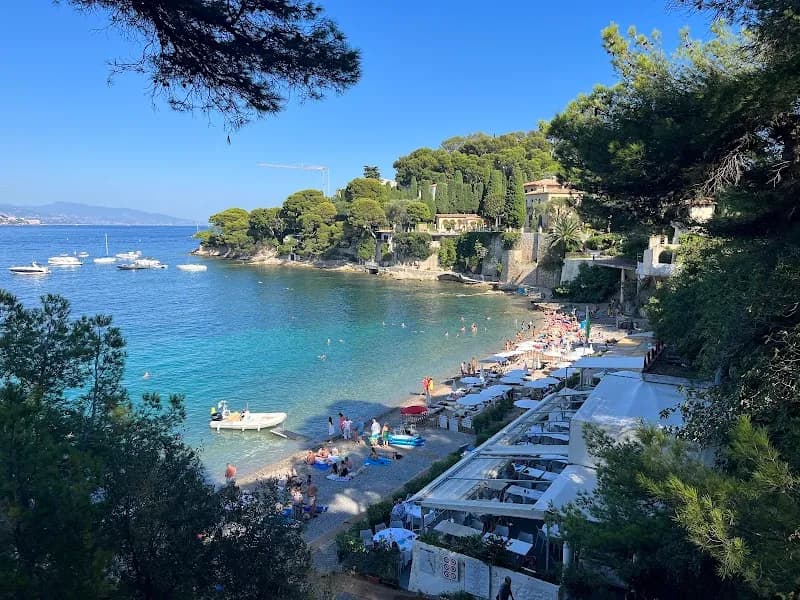 Plage Paloma beach in Saint-Jean-Cap-Ferrat, PACA