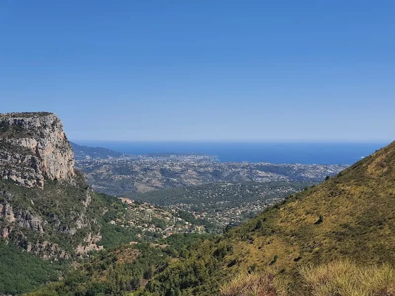 View of Plan des noves in Saint-Paul-de-Vence, PACA