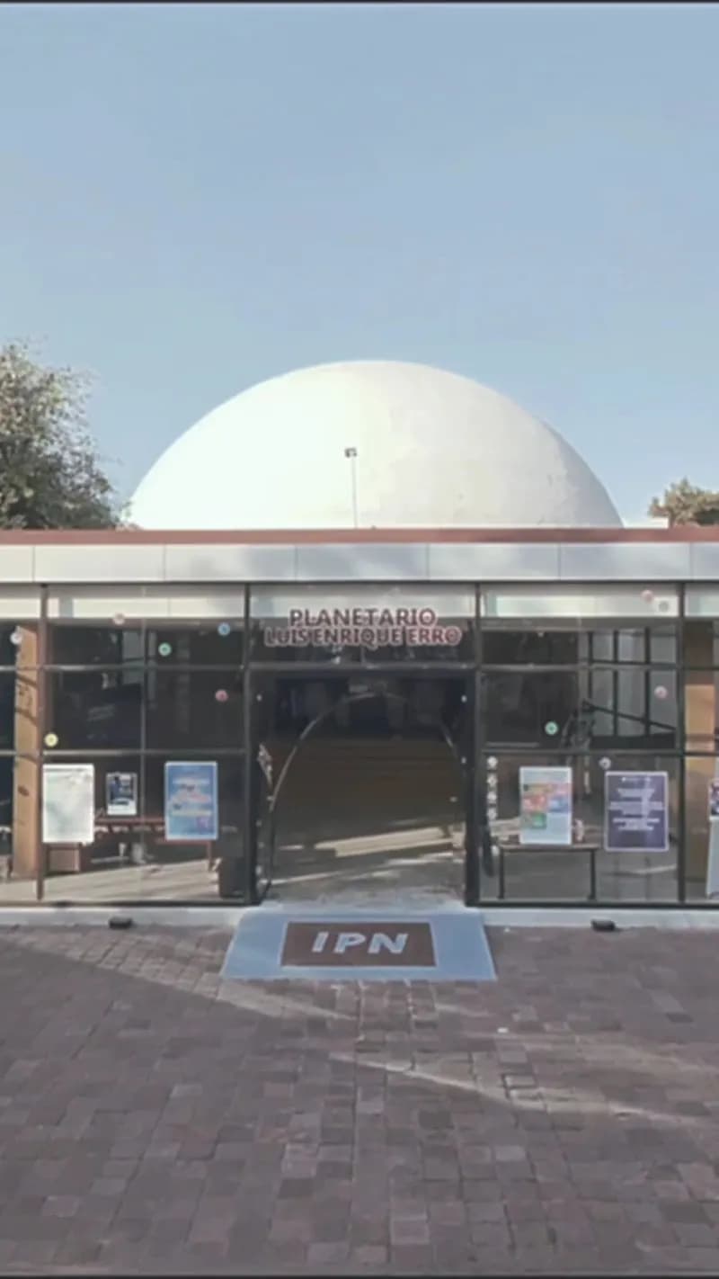 View of Planetario Luis Enrique Erro in Naucalpan, Edomex