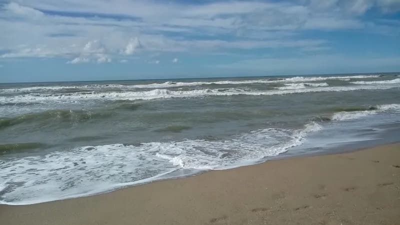 View of Platja de Castelldefels in Castelldefels, CT