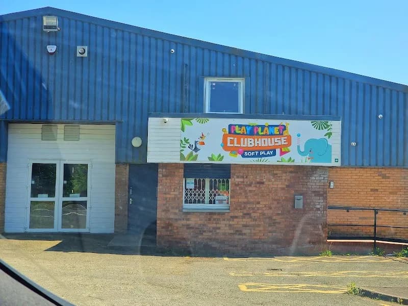 View of Play Planet Clubhouse in Dunfermline, Scotland