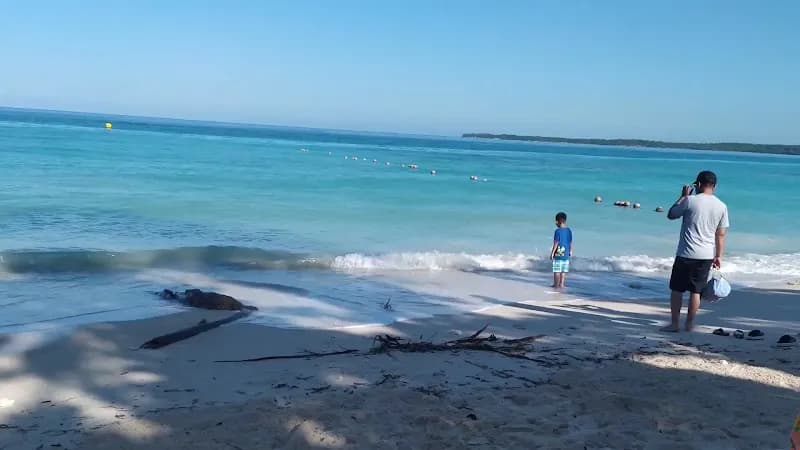 View of Playa Blanca in Bocagrande, Bolivar