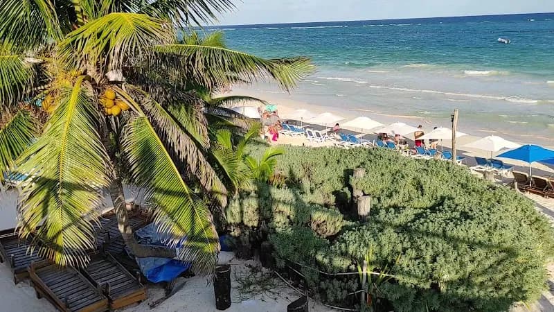 View of Playa Paraíso in Tulum, QR