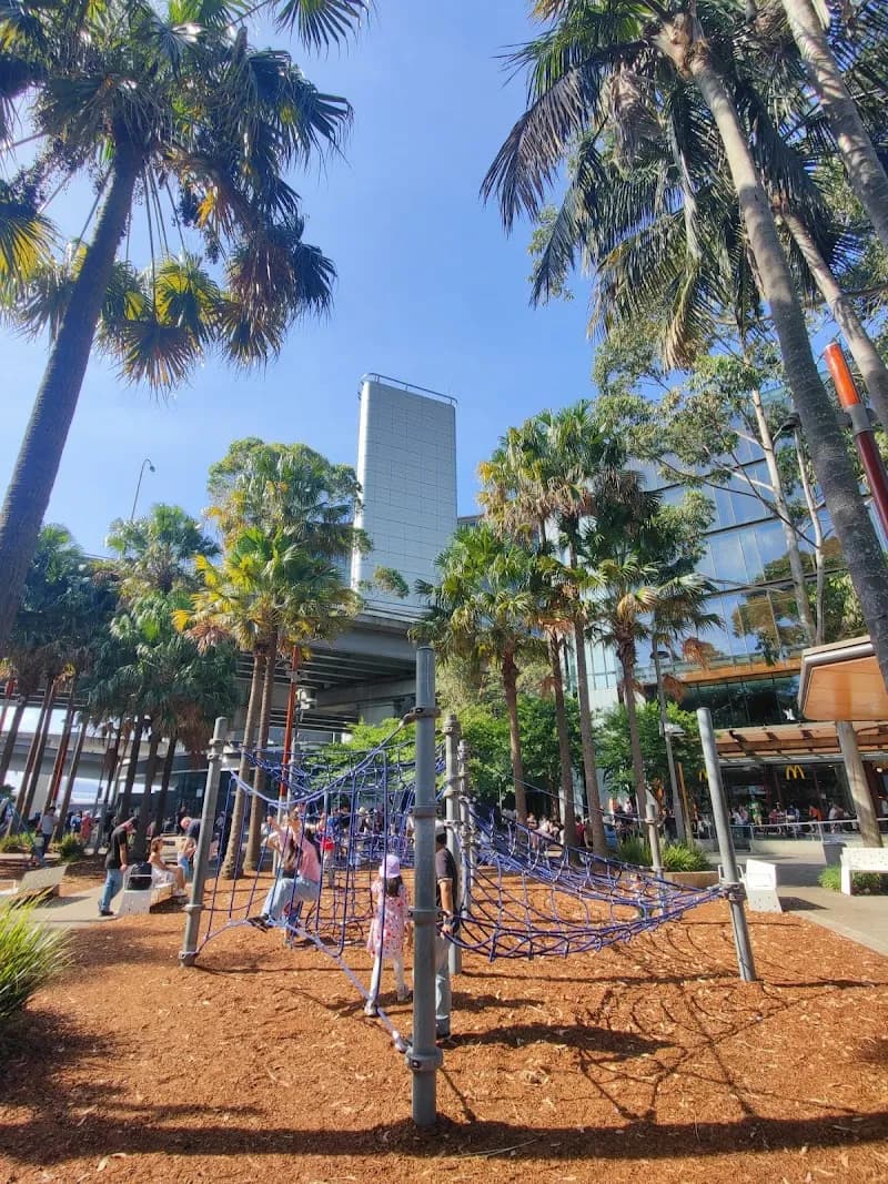 View of Playground at Darling Quarter in Sydney, NSW