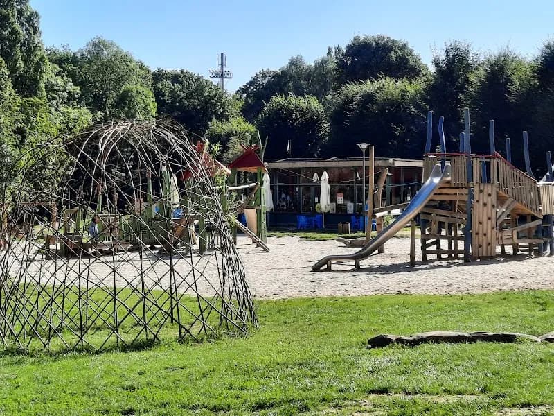 View of Playground at Parc Malou in Boitsfort, BRU