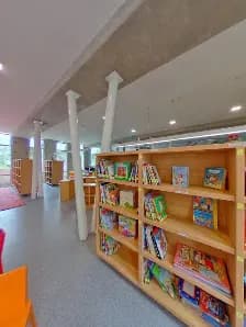View of Plaza Biblioteca La Molina Sur in La Molina, Lima