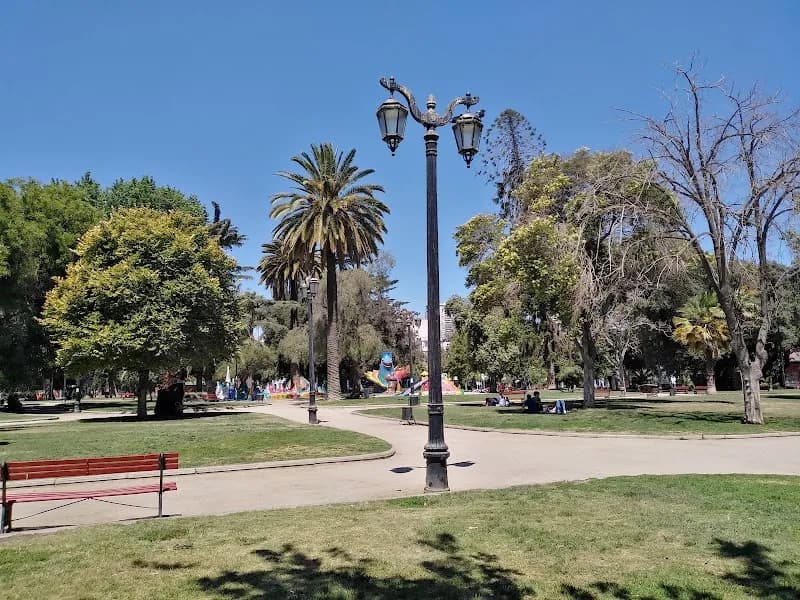 Plaza Brasil park in Santiago, RM