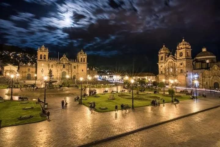 View of Plaza de Armas in Cusco, CUS