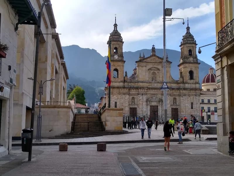 View of Plaza de Bolívar in Bogota, BOG