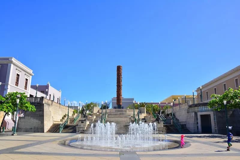 Plaza del Quinto Centenario plaza in San Juan, PR