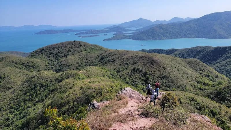 View of Plover Cove Country Park in Tai Po, HK