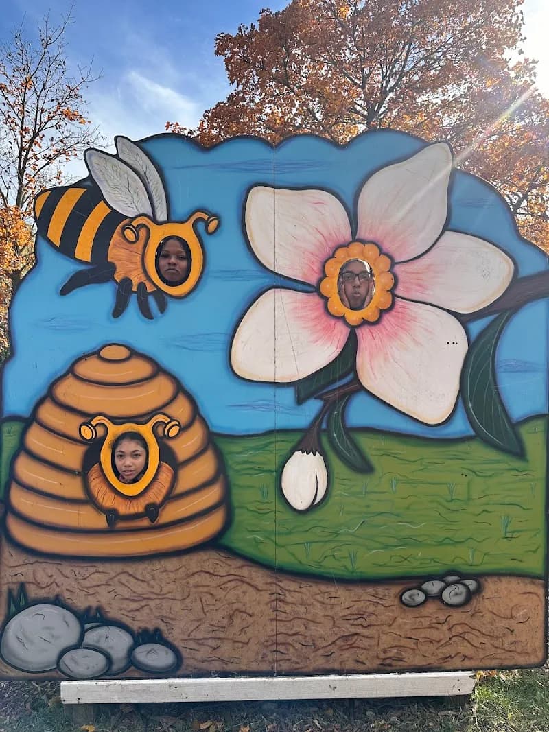 View of Plymouth Orchards and Cider Mill in Plymouth, MI