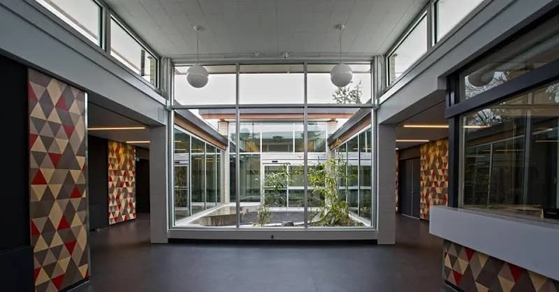 View of Poirier Community Centre in Coquitlam, BC
