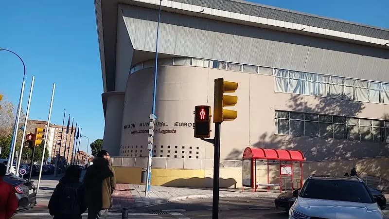 View of Polideportivo El Carrascal in Leganés, Madrid