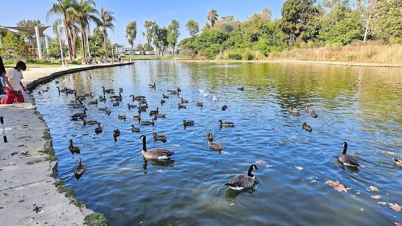 View of Polliwog Park in Manhattan Beach, CA