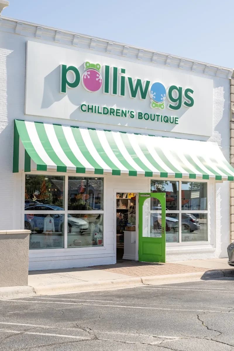 View of Polliwog's Organic Ice Cream in Greensboro, NC