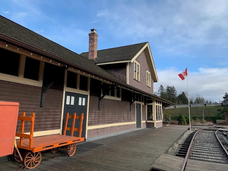 View of POMO Museum in Port Moody, BC