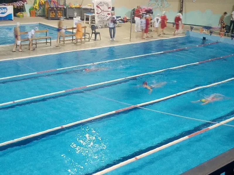 View of Pontassieve Municipal Pool in Pontassieve, Tuscany