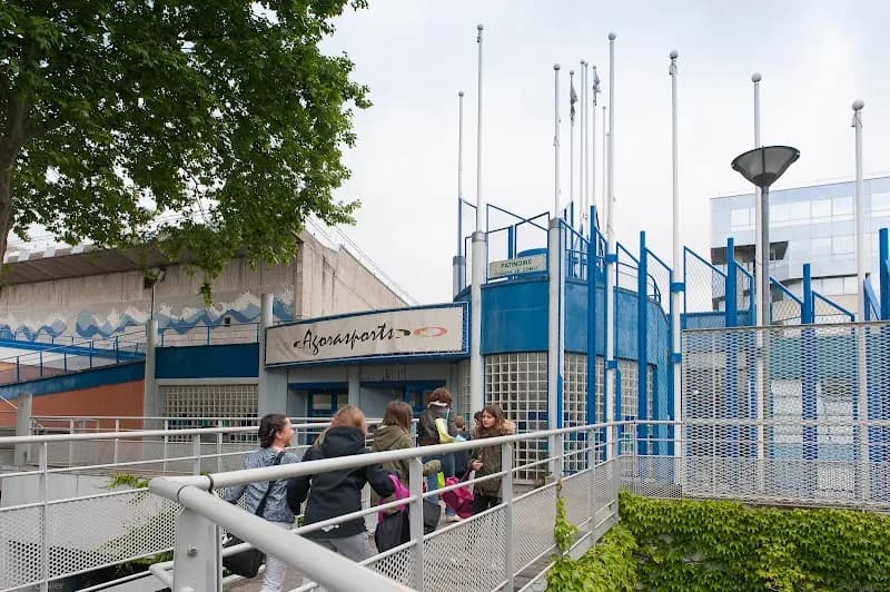 View of Pool De L'agora in Evry, IDF