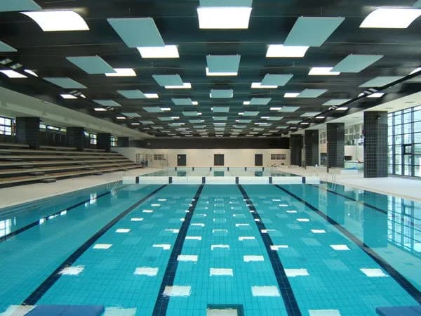 View of Pool Montbauron in Versailles, IDF