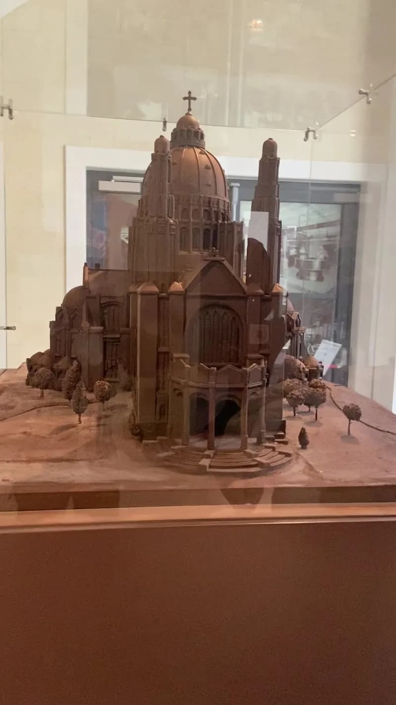 View of Popcorn Village in Brussels, BRU