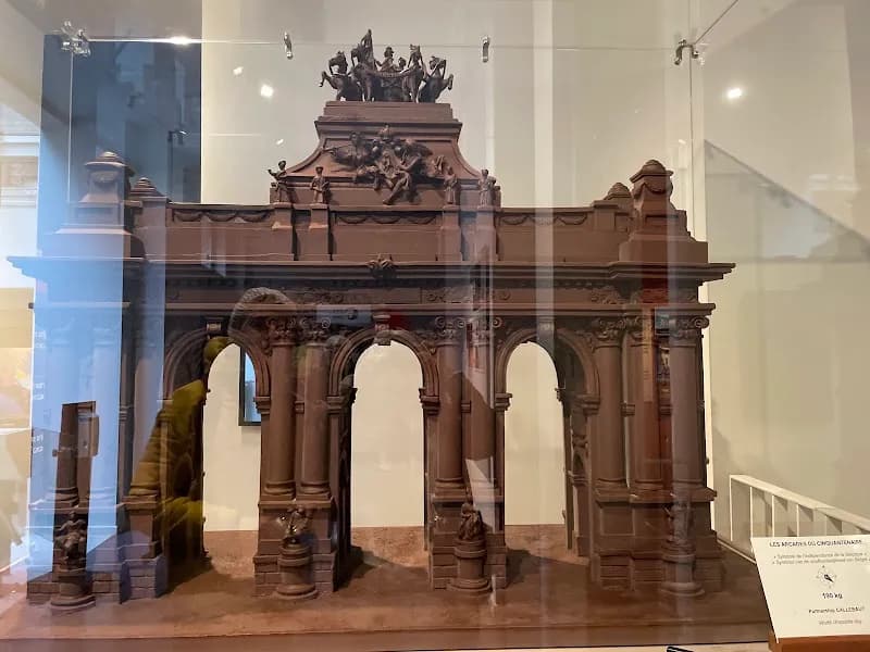 View of Popcorn Village in Brussels, BRU