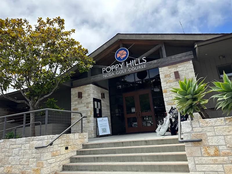 View of Poppy Hills Golf Course in Sunol, CA