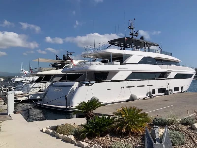 View of Port de Juan-les-Pins in Juan-les-Pins, PACA