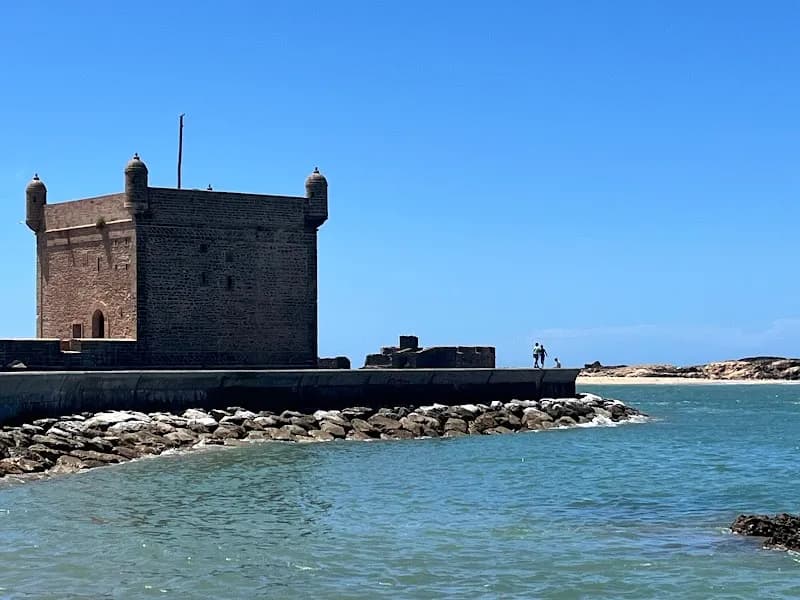 Port of Essaouira Sqala historical landmark in Essaouira, MS